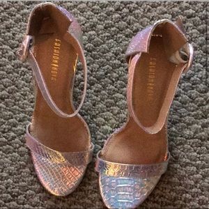 Women’s strapped heels